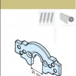 Anschlussteil - B-Lasche-P C-plug ,für Becker Rohrmotoren  R7 bis R40