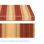 Markisentuch Multistreifen, Lava - Rot UPF 50+, Acryl 1, Stoff-Nr. 11328