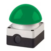 WTS - Grobhand-Pilztaster, Pilz 94 mm grün, tastend, Kontakte: 1S + 1Ö Wassergeschützt - IP 65